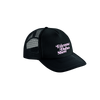 Casquette Noire et Rose Show