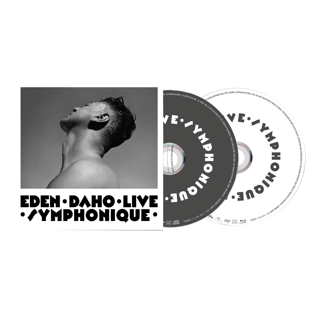 EDEN DAHO LIVE SYMPHONIQUE - CD + Blu-Ray édition limitée dédicacée