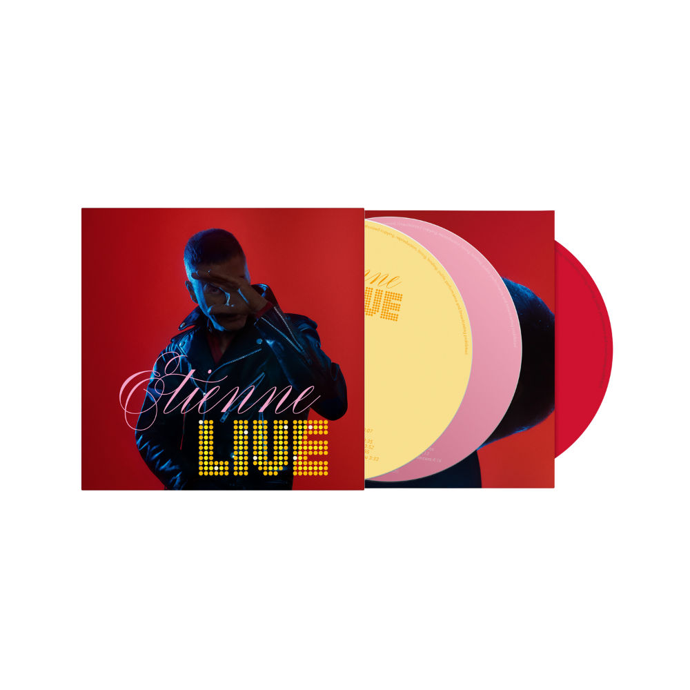 Etienne Live - Edition limitée 2CD + DVD Coversleeve