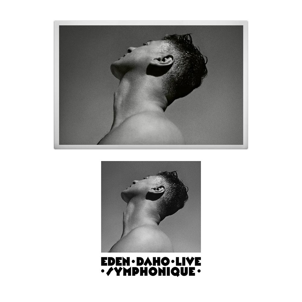 Pack "EDEN DAHO LIVE SYMPHONIQUE" Blu-Ray + Affiche d'art 40x60 cm