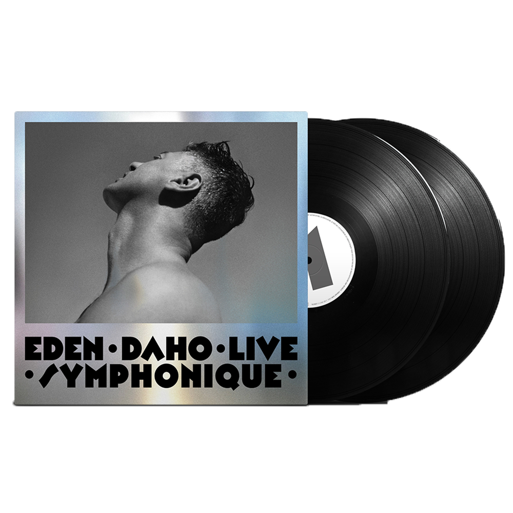 EDEN DAHO LIVE SYMPHONIQUE – Double vinyle – Édition limitée dédicacée – Pochette argentée
